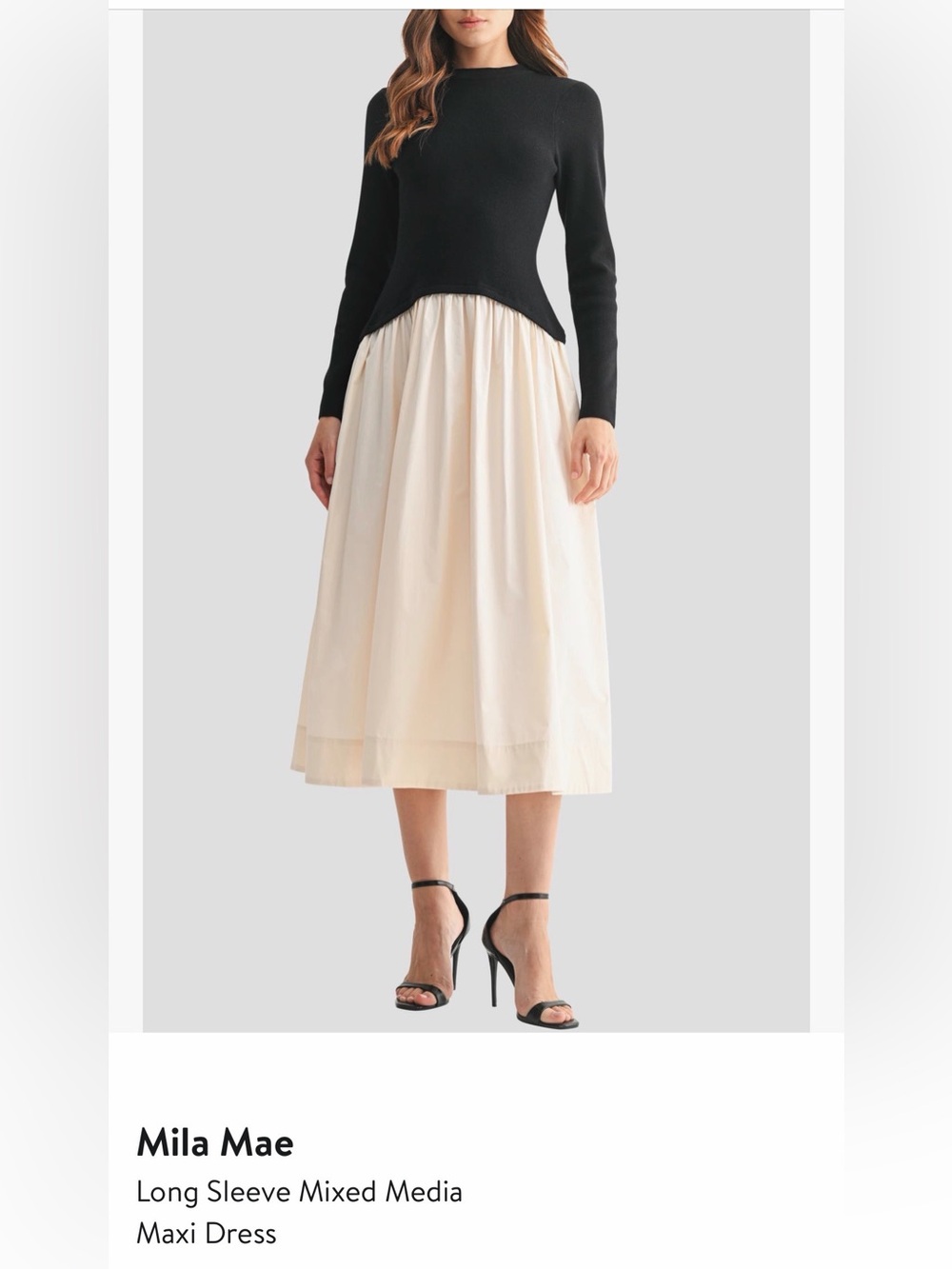 Elegant Cream Midi Skirt